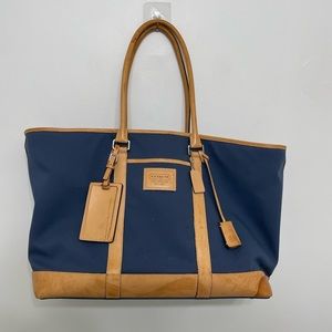 Coach Transatlantic Weekender Travel Tote Bag vintage